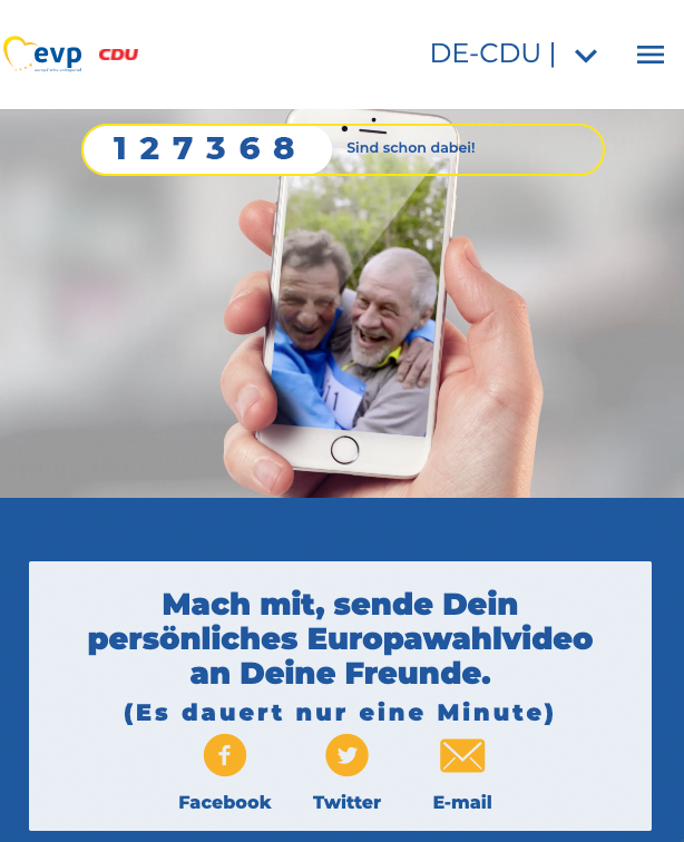 Screenshot Video-Mobilizer Europawahl 2019