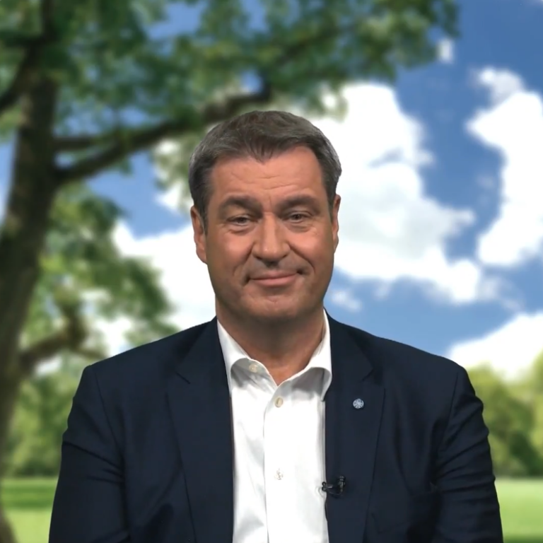 Bundestagwahl 2021: Videomobilizer mit Markus Söder